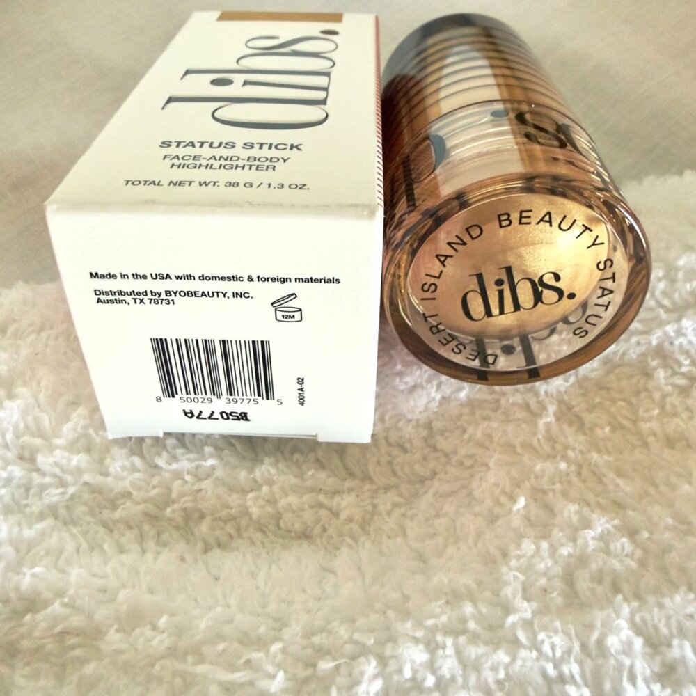 DIBS Status Stick Face and Body Highlighter Good Life Gold 38g - Picture 4 of 9